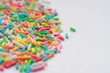 Sweet sprinkles for ice cream topping