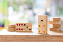 Wood Domino Brain Game For Kids