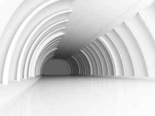 Wall Mural - abstract architecture tunnel corridor background