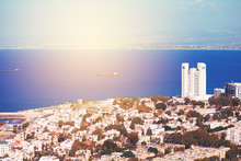View On Haifa Coastline, Israel