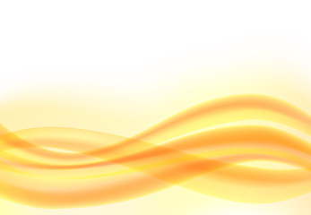 Wall Mural - abstract wave background orange