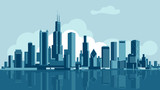 Fototapeta Miasto - Chicago skyline