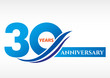 30 years anniversary Template logo