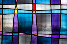 Abstract Stained Glass Detail