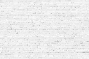 White texture brick wall background