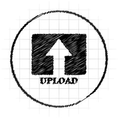 Sticker - Upload icon