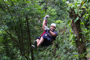 Zip line canopy tours in Costa Rica