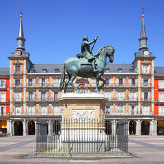 Wall Mural - Plaza Mayor in Madrid