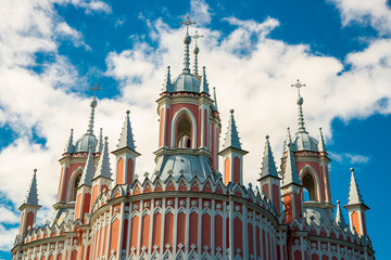 Wall Mural - Chesme Church. Church of St John the Baptist Chesme Palace in Saint Petersburg, Russia