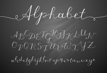 Handwritten Lettering Alphabet