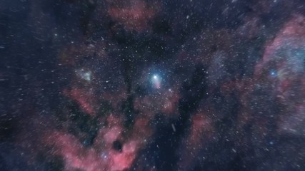 epic animation of interstellar journey to planet earth