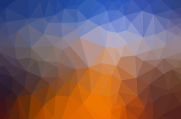 Wall Mural - Abstract polygon geometric background.