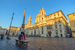 © Noppasinw - Love couple at Piazza Navona, Rome, Italy