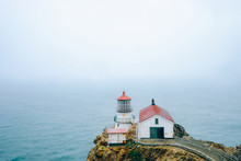 Point Reyes Lighthouse In California.