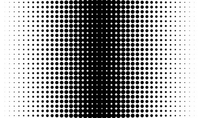 Wall Mural - gradient background with dots halftone dots design