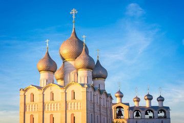 Wall Mural - Rostov kremlin, Assumption cathedral, Golden Ring, Russia