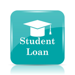 Canvas Print - Student loan icon