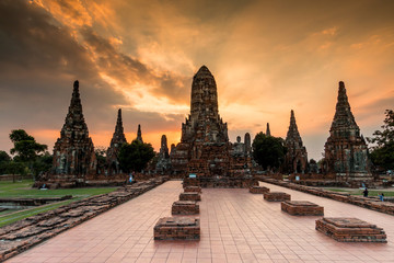 Ayutthaya Historical Park, Phra Nakhon Si Ayutthaya, Ayutthaya , Thailand.