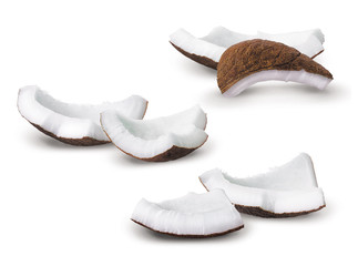 Coconut pieces