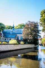 Douves et Béguinage de Bruges