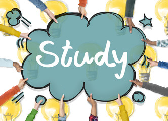 Sticker - Study Knowledge Development Education Ideas Concept