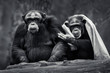 Chimpanzee Pair IV