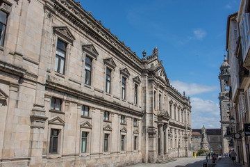 Wall Mural - Facultade de Medicina e Odontoloxía USC de Santiago de Compostela Galicien Spanien