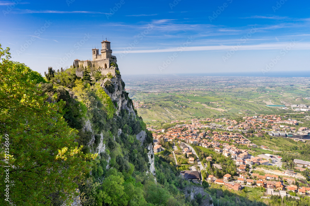 Obraz na płótnie San Marino View w salonie