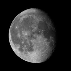 Wall Mural - moon - waning gibbous