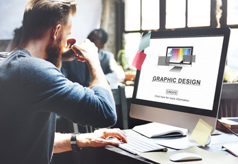 Wall Mural - graphic design illustration art work concept