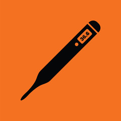 Sticker - Medical thermometer icon