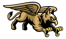 Flying Griffin Mascot
