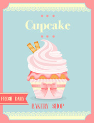 Wall Mural - Cupcake