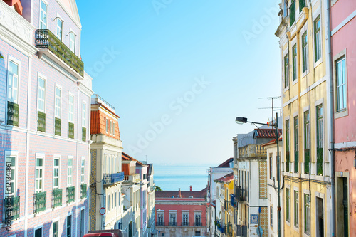 Lisbon street, Portugal