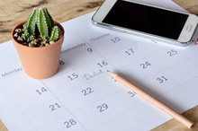 Dentist Appointment In Calendar Planner