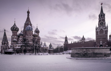 Wall Mural - Saint Basil's Cathedral on Red Square in Moscow