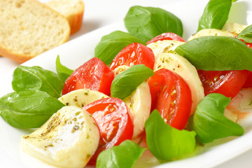 Poster - Fresh Caprese salad