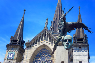 Wall Mural - Basilica in Manizales, Colombia