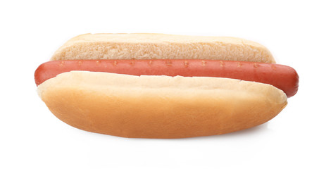 Wall Mural - Hot Dog, isolated on white