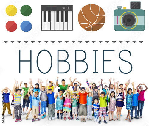 Hobbies Leisure Lifestyle Pastime Fun Concept Stock Photo | Adobe Stock