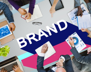 Canvas Print - Brand Branding Copyright Label Marketing Value Concept