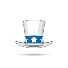 Uncle Sam's Hat. EPS 10