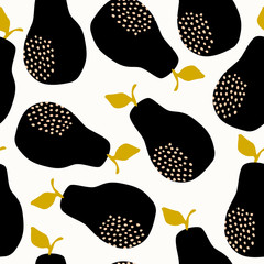 Poster - Seamless Pears Pattern