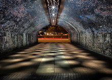 Old Railway Tunnel Connecting Swansea Centre Via Oystermouth Road To The Marina