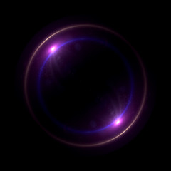 Wall Mural - abstract ring background with luminous swirling backdrop. glowing spiral. the energy flow tunnel. sh