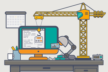 Website building concept