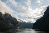 Fototapeta Góry - Fjord