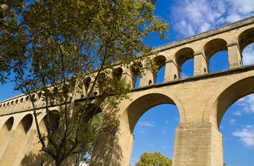 Wall Mural - Aquéduc de Saint-Clément in Montpellier