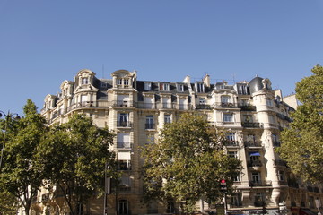 Wall Mural - Immeuble bourgeois à Paris