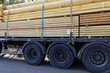 Camion transport bois